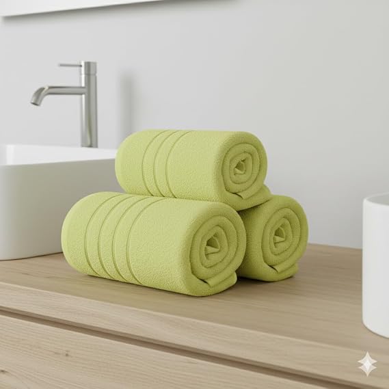 100% Cotton Bath Towel – 600 GSM | Soft & Absorbent